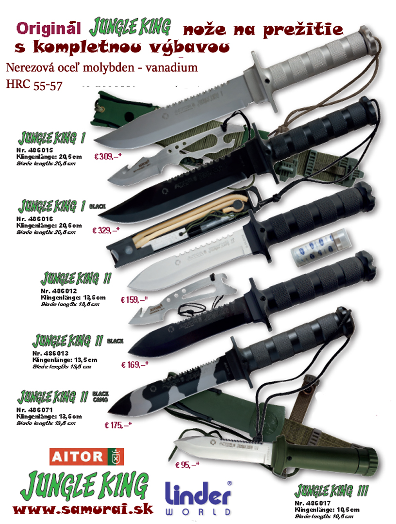 AiTOR survival knives