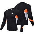 CLOTHING RASH GUARD L3 GREEN/ORANGE
