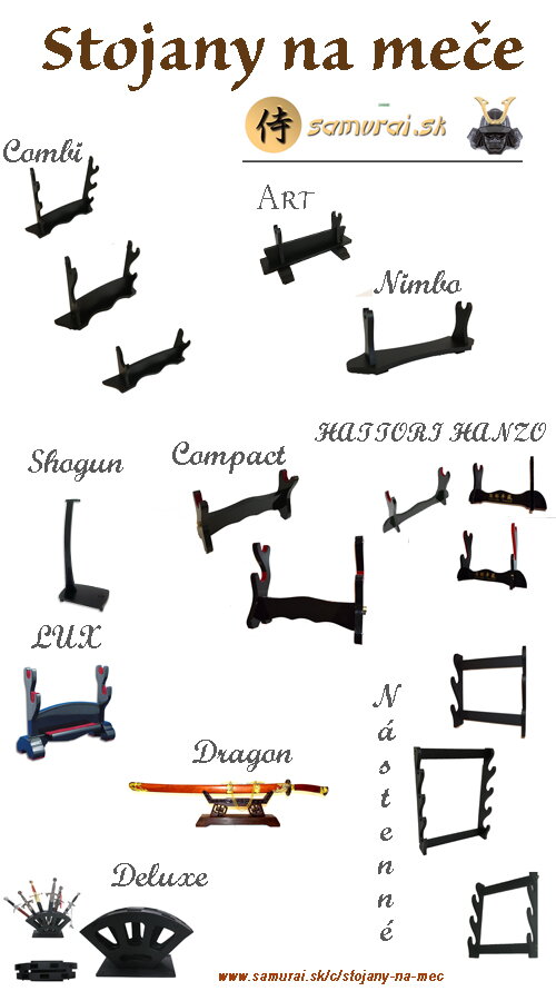 Najširšia ponuka stojanov na meče