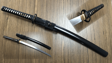 Wakizashi Senshi black