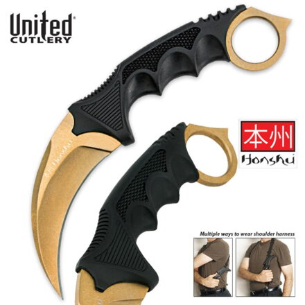 Honshu gold karambit