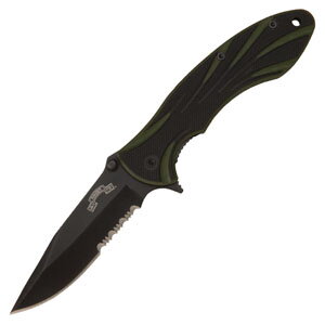 UNITED USARA FOLDER G10 GREEN BLACK