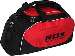 GYM KIT BAG RDX BLACK/WHITE/RED