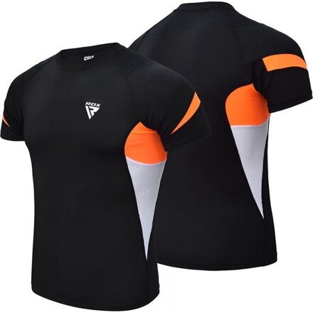 CLOTHING RASH GUARD S3 GREEN/Orange