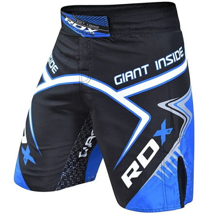 RDX R7 MMA FIGHT SHORTS BLACK/BLUE