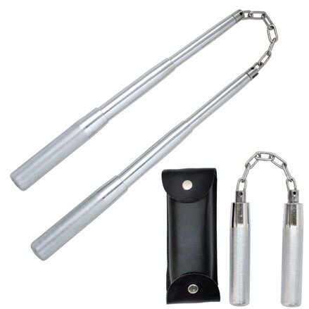 Nunchaku chrome teleskop