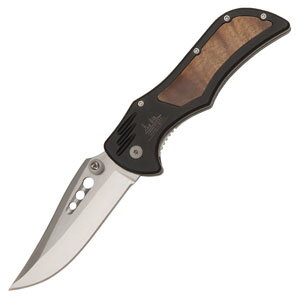 HIBBEN PRO FOLDER TAILWIND BURL INSERT