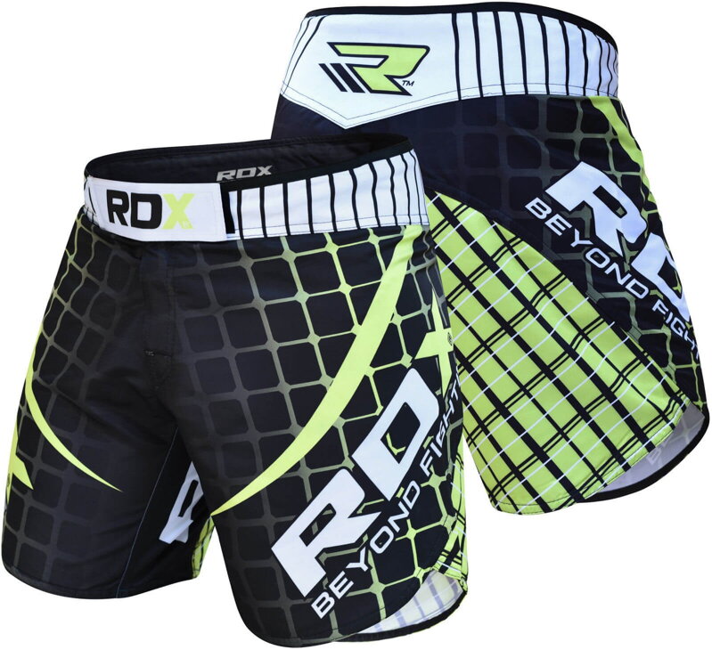 MMA SHORT R2 GREEN