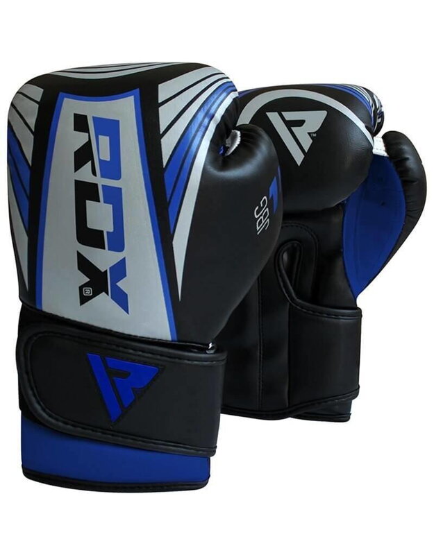 BOXING GLOVES JUNIOR BLUE/SILVER