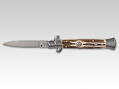 Italian Switchblade Classic - Real Stag Handle