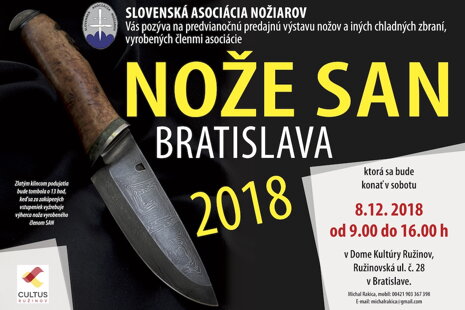 Výstava Nože SAN 2018